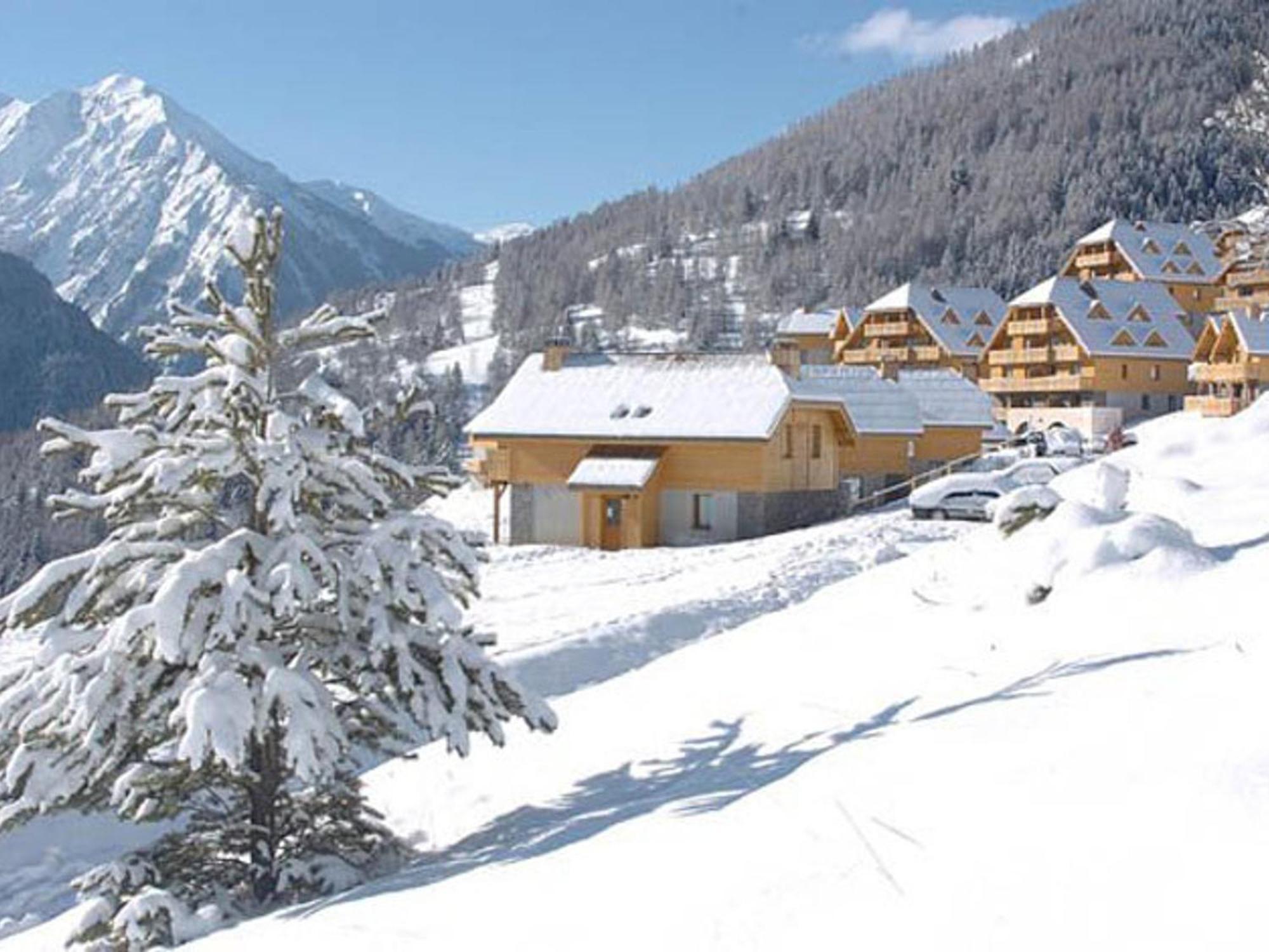 Chalet En Bois Avec 3 Chambres A Pra Loup - Fr-1-165A-47 Uvernet-Fours Exterior foto
